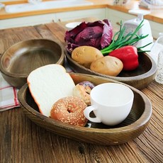 예반공방 천연육송100% 롱타원 함지박 - 중