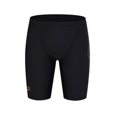 백화점상품 아레나 남성수영복 브랑쉬 4부 블랙 시크한 실내수영장수영복