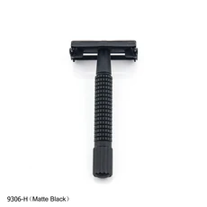 WEISHI 나비 안전 면도기 더블 에지 면도기 금속 9306-F 은빛 9306-C 총 색상 9306-I 청동 매트 블랙 고품