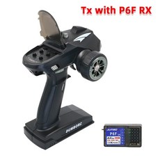 덤보RC X6 RC 송신기 2.4G 6채널 P6FG / P6F/ P6DC P6DCG 수신기 포함 자동차 보트 탱크 차량 모델, Tx with P6DCG RX