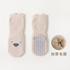 愛北鼻之家 嬰幼兒加厚學步襪 防滑止滑襪 萊卡彈力襪口 M碼10-13cm