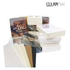 MN 수채화지 엽서100장104x153 캘리그라피엽서, 블랙