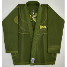 Basico Fighter 柔術浪人「信韌」聯名巴西柔術道服 軍綠色, 1個