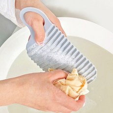 장유 미니 한손 빨래판 속옷빨래, 화이트, 색상, 1개