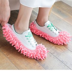 골든픽 청소슬리퍼 발걸레 극세사걸레 2p 극세사신발걸레
