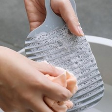 애벌 속옷 손빨래판 실리콘 세면대 미니 빨래판, 단일상품1, 1개