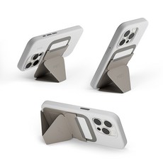 MOFT 스냅온 프리미엄 맥세이프 카드지갑 거치대 아이폰 핸드폰 스탠드, 1개, 토프