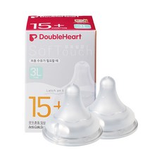 더블하트 모유실감 3세대 젖꼭지 3L사이즈(15개월~), 3L (15개월~), 1박스
