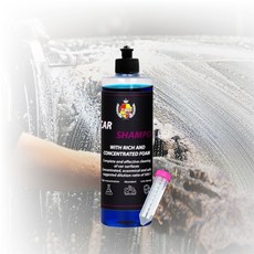 TAC시스템 중성 카샴푸 500ml 중성 고농축 세차샴푸 코티컬튜브, TAC 카샴푸 + 니트릴장갑