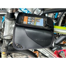 IBERA 碳纖紋上管馬鞍袋 IB-TB11 自行車上管包 MIT台灣製, 1個