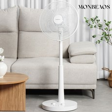 [26년형 키높이] 몽비오스 키높이 롱 스탠드 선풍기 35cm 5엽 가정용 업소용, MOS-14C[스탠다드]