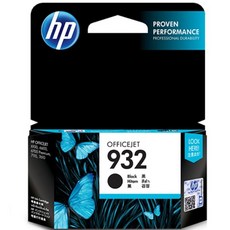 HP 932 墨水匣, CN057AA 黑色一般容量, 1個, 黑色