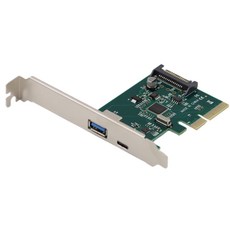 PCIE 轉 Type-C 3.1 USB3.0 高速擴充卡 轉接卡，輕鬆擴充電腦連接埠，提升傳輸效率, 1個