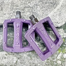 I.H BMX SHADOW RAVAGER 綠色塑料踏板 單速車/滑步車/平衡車適用, 紫色, 1個