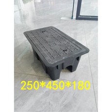수도 계량기함 보호통 양수기 미터기 PE 카바 덮개 급수전, 1개, 250x450x180mm