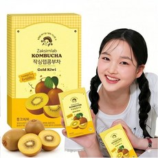 [NEW] 작심랩 콤부차 골드키위 10+2박스, 5g, 12박스, 10개입