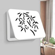 배전박스 배전판커버 인터폰 배전함 두꺼비집 가리개, PVC 질감 이미지, 번영하는 대나무