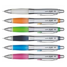 三菱 UNI Α-Gel M5-617G 阿發自動鉛筆 果凍筆 搖搖自動鉛筆, 617(粗)藍色*1隻, 1個, 0.5cm