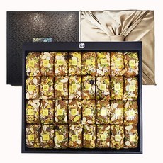 조현제떡연구소 궁중영양떡 약식선물세트 명절선물세트 고급보자기 개별포장 추석선물 설날선물 단체떡선물 답례떡 이바지 아침식사대용 건강식 선물로좋은, 95g, 32개, {리뷰약속할인}{기본염기본당}약식선물세트