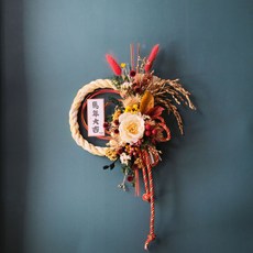 日式新年裝飾掛飾 節慶居家裝飾 迎春納福掛件，居家新年裝飾，日式節慶掛飾，新年迎春裝飾, 字卡：商売繁盛