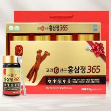 진스샵 6년근 고려 홍삼 정 농축액 진액 즙 액 엑기스 면역력 진세노사이드 제품 4병, 240g