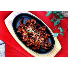 손가네 오돌뼈 볶음 직화구이 숯불 닭발 국물 통 술안주 매운음식 야식, 850g, 1개