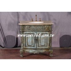 歐式浴櫃歐式古典質感優仿古造型, 1個