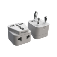 NICELINK 區域型轉接頭 萬用轉接頭 出國必備 旅行轉換插頭, 1個, WAD-10