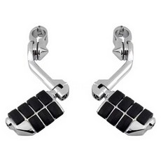 할리 보조 발판 튜닝 바이크 교체용 풋스텝 오토바이, 1개