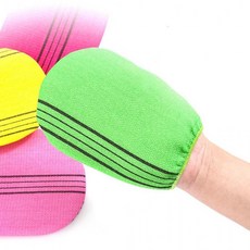 도톰한 위플 때타월 목욕타올 3개 때타올 장갑형 타월 부드러운 용품 가운