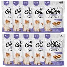 오케이!크런치 고양이간식, 참치, 60g, 10개