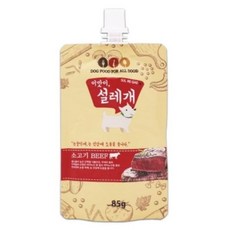 이맛이 설레개 소고기 눈건강 도움 85g/강아지사료 강아지껌 강아지간식, 1개, 85g