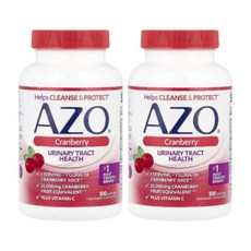 AZO 크랜베리 크렌베리 100소프트젤 2개 비타민C Cranberry, 100정