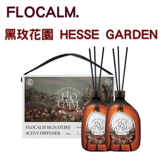 FLOCALM.秘木畫境PICASSO WOODY香氛擴香組，室內香氛，提升生活品味，持久散發，精美設計, 1組, 黑玫花園 HESSE GARDEN