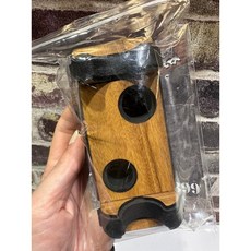 桃園東區釣具 蝦男聚樂部 職人架竿器 九段式高度設定 磁吸架竿器, 木紋色