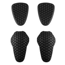 힙 엉덩이 오토바이 보호대 바이크 어깨 패드 스포츠 보호 장비 보호장구, 4점 세트 - 블랙