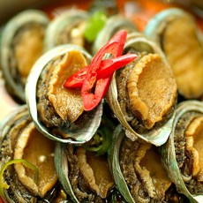 맛있는 완도 전복 장 전복간장조림 간장 전복장 조림 전복조림 전복무침 조개장, 1개, 1kg