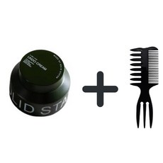 Solid State UNDO CREAM 造型髮霜 輕盈支撐 霧面質感 1個 單瓶-Undo cream 送三叉梳, 單瓶-Undo cream 送三叉梳 ,100ml