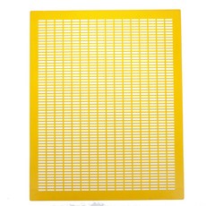 51X41/50 5X40 5CM 양봉 꿀벌 그물 키트 제외 양봉가 트래핑 원예 장비 여왕 그리드 도구, Yellow