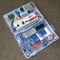 Arduino UNO R3용 최신 RFID 스타터 키트 업그레이드 버전 학습 제품군(소매 상자 포함), [02] plastic box, 1개