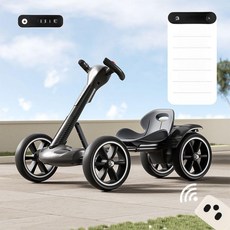 골든루트 어린이고카트 어린이 전동카트 카트 키즈, 전기 구동, 1개, 블랙 표준형 리모컨+확대형 배터리+싱글 트렌디