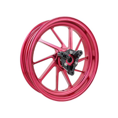 NCY 五代勁戰 ABS N-20 鍛造鋁鋼圈 A款 後碟 ABS 後輪 輕量化輪框 提升操控, 紅色