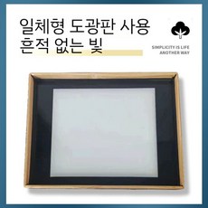 샌드아트 스크린 상자 실내 체험 모래 놀이 테이블, A. 웜화이트플러스스트레이트+스탠드없음