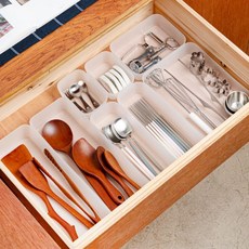 롬에이 반투명 서랍 정리함 화장대 책상 욕실 적층 수납 트레이 보관함, 반투명 서랍 정리함[직사각 12.5cm]