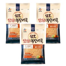 삼호 안심 부산어묵 얇은사각 200g, 아이스박스포장, 3개