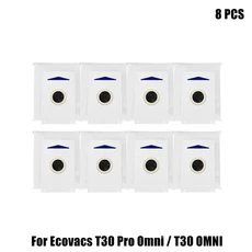 (에코백스 T30 OMNI Pro 로봇 진공 청소기 먼지 봉투 메인 사이드 HEPA 필터 브러시 액세서리, 09 19