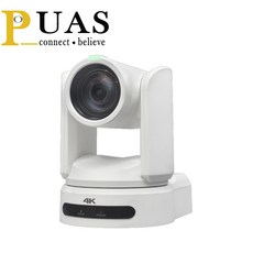 푸아스 PAUS 3G-SDI 4K UHD800 12x 방송용 12배줌 전문가 PTZ 카메라, 블랙