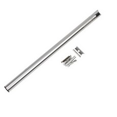 摺疊車加長座管 鋁合金CNC超輕折疊車座管33.9mmx580mm 坐管座管, 銀