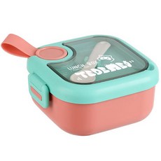 升級不鏽鋼內碗【304不鏽鋼碗中碗】2碗1匙1剪刀餐具組 兒童輔食碗 寶寶用餐好幫手, 碗中碗: 粉+綠, 1個