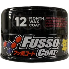 soft99 Fusso COAT 12 Months 고체 왁스 다크 EU 버전, 1개